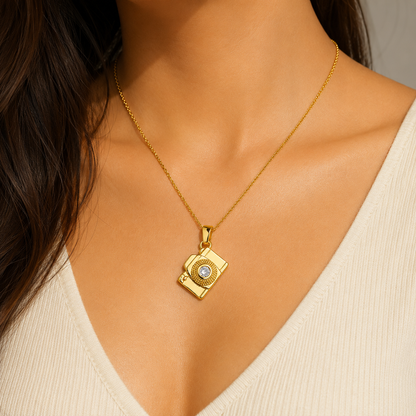 Golden Muse Charm Pendants – Personalized Sparkle with a Playful Twist
